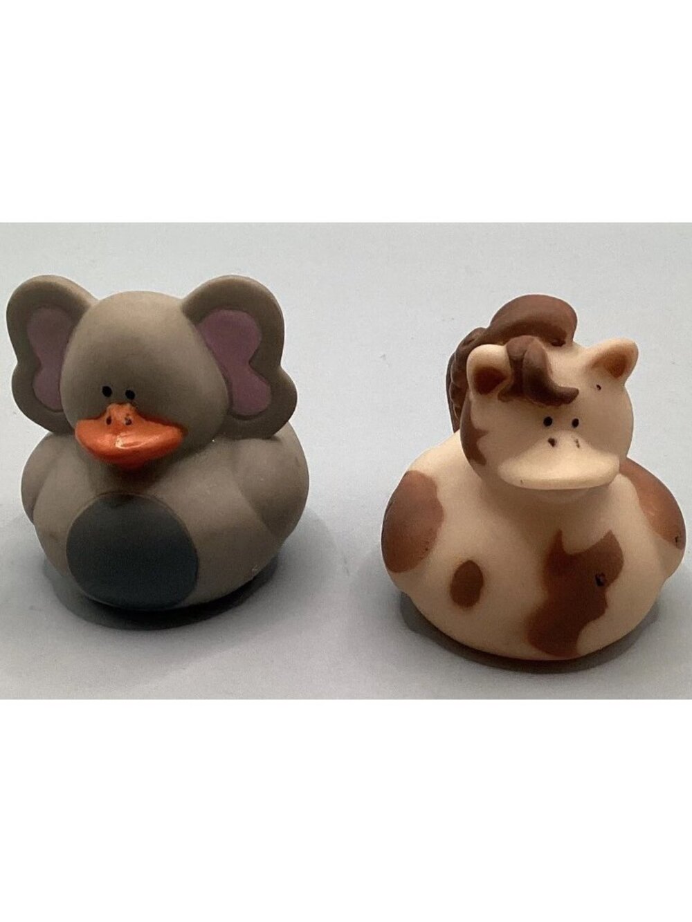 Rubber Duck Elephant And Palmetto Horse